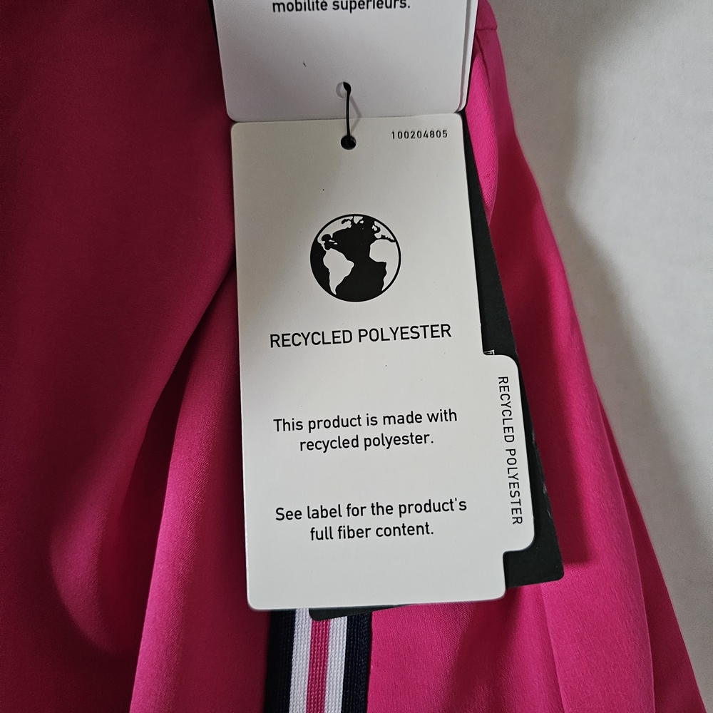 Ralph Lauren X Pink Skort Size M Back Pleats Activewear Stretch Athletic NWT - Picture 14 of 15